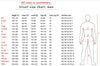 size chart flotation suit