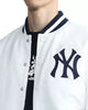 Letterman New Era NY Yankees Varsity White Jacket