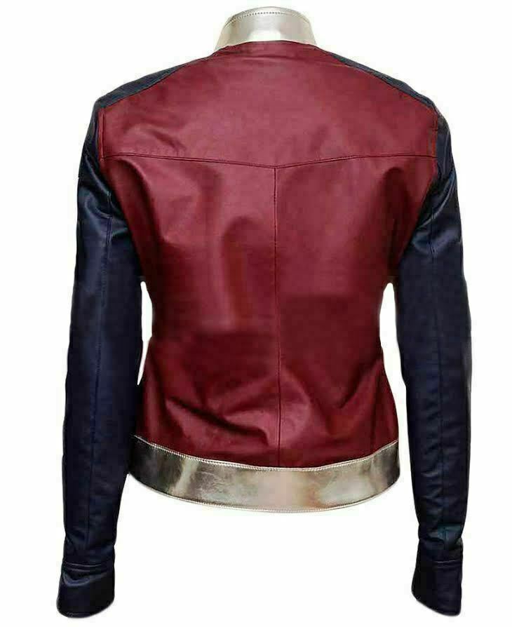 Wonder Woman New Stylish Ladies Christmas & NewYear Costume Party Leather Jacket