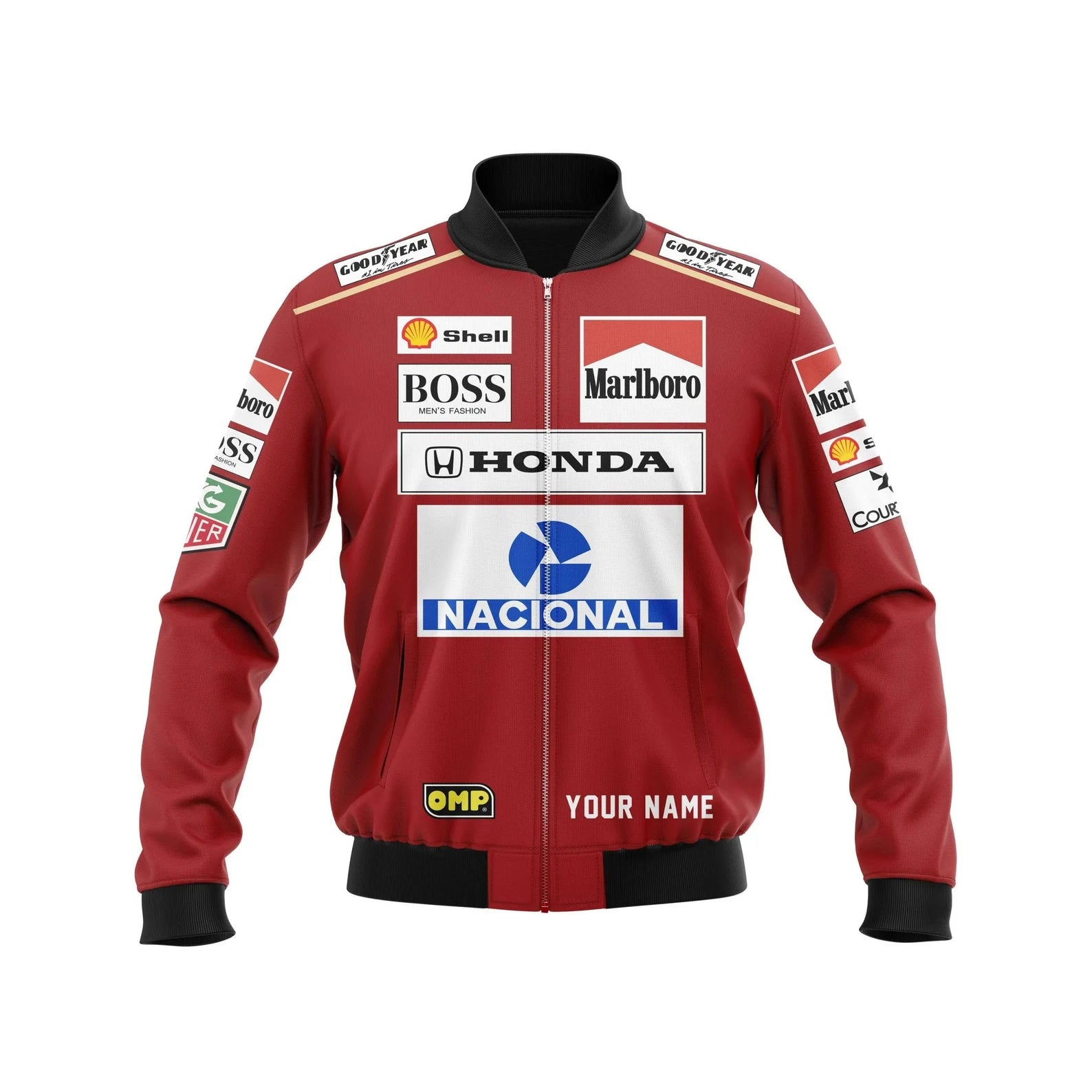 softshell bomber jacket with digital sublimation KM-051