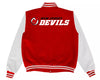 New Jersey Devils Varsity NHL Jacket Original Wool & Leather Sleeves