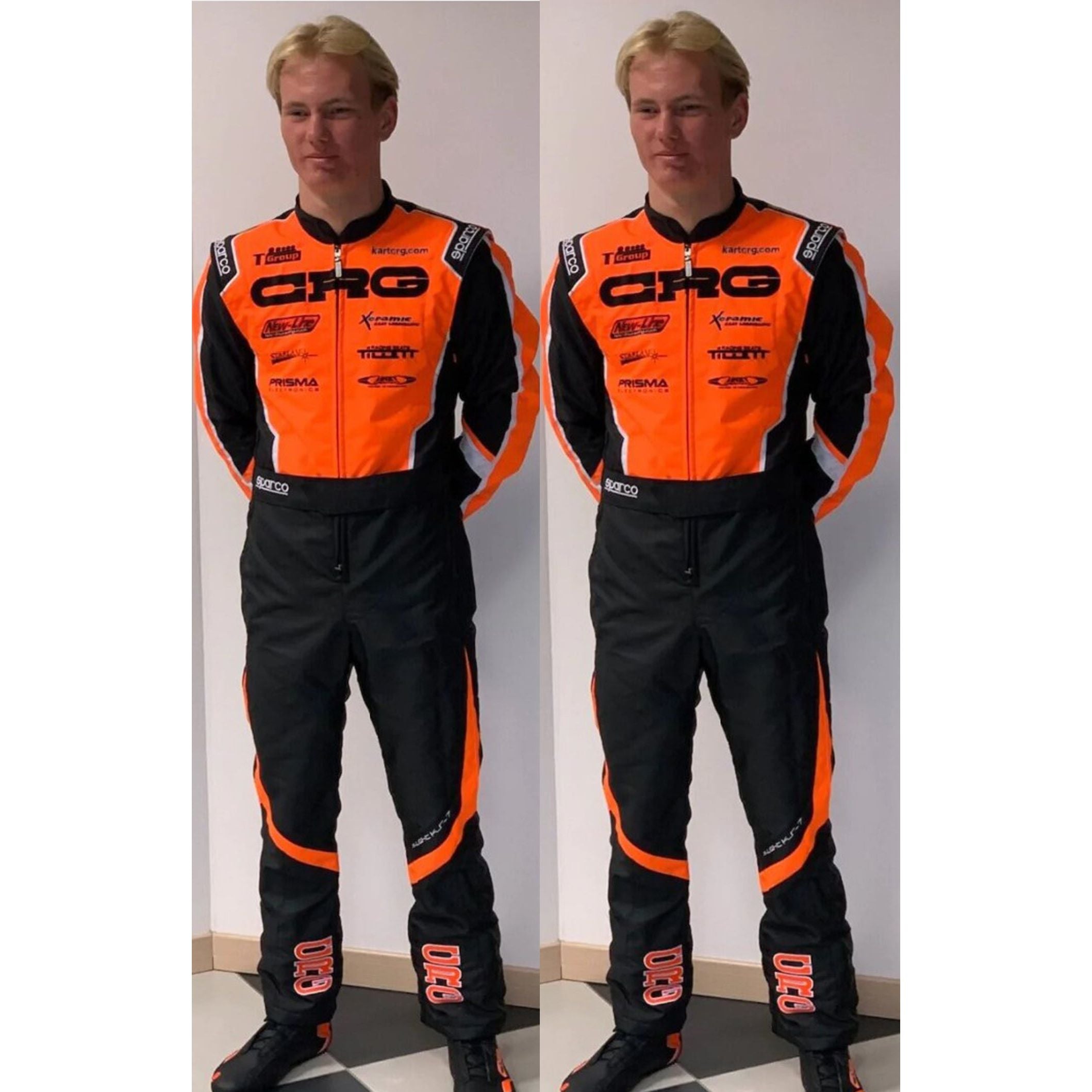 Kart racing Sublimation Vêtements de protection Équipement de course Costume N-0217