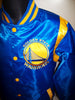 GOLDEN STATE WARRIORS REVERSIBLE Satin Jacket-vx