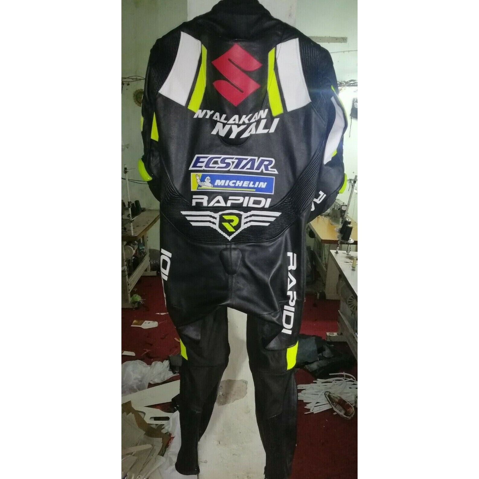 Motorbike Racing Leather Suit MS-019