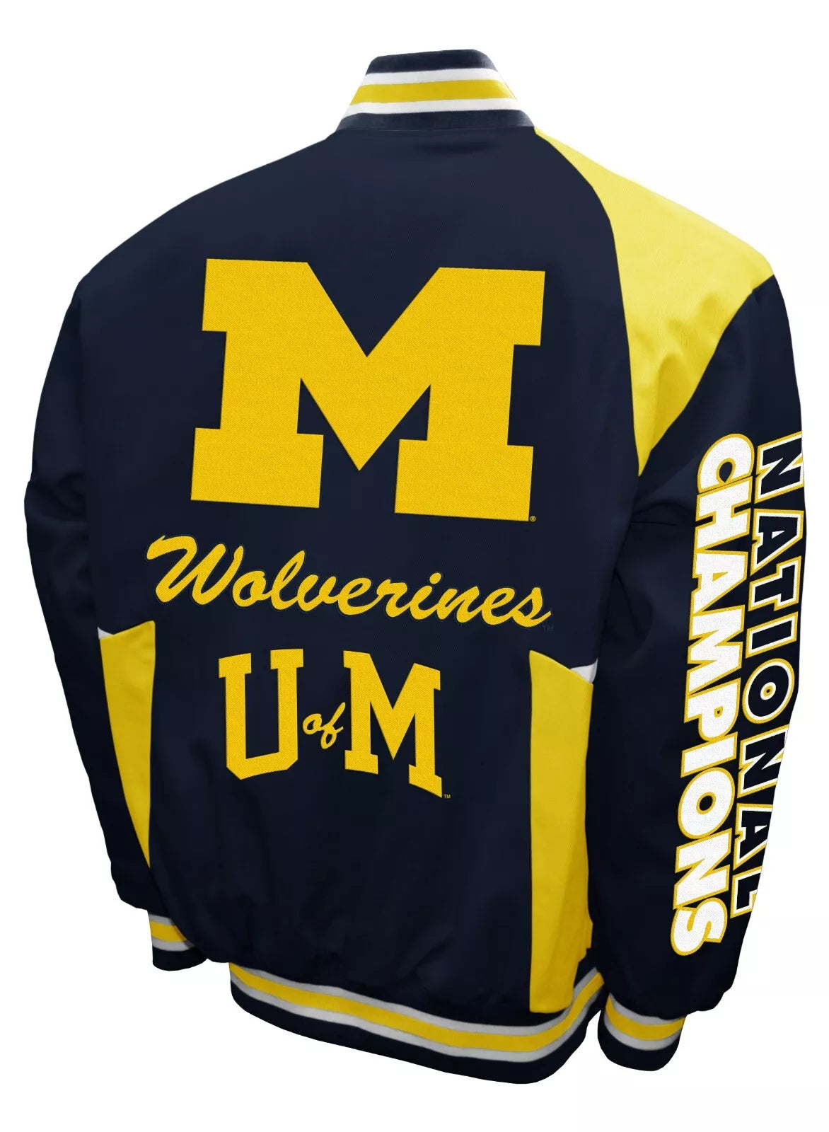 Michigan Wolverine’s NCAA 2023 National Championship softshell sublimation  Jacket-02