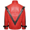 Michael Jackson Celebrity Red Party Wear and Formal Jacket