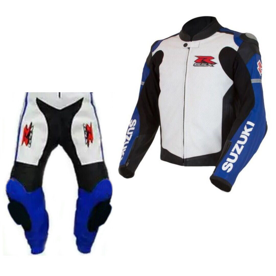 Motorbike Racing Leather  2Piece  Suit MS-032