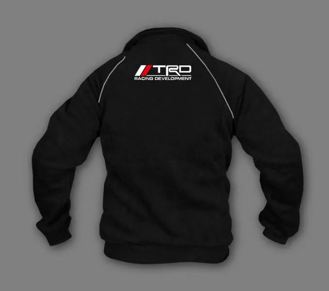 New Men TOYOTA TRD T-Sport Racing Fleece Jacket Sweatshirt Apparel Embroidered