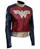 Wonder Woman New Stylish Ladies Christmas & NewYear Costume Party Leather Jacket