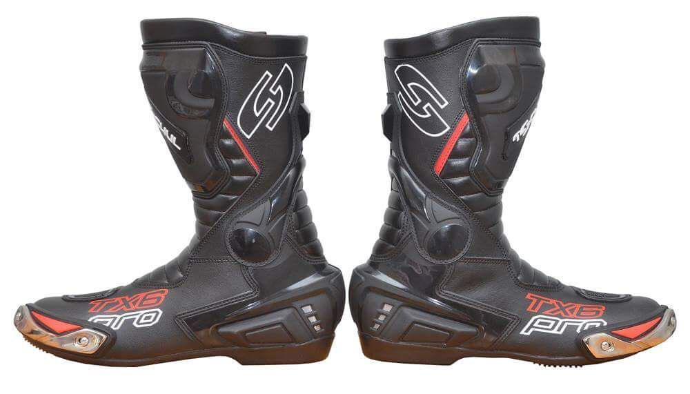 Motorbike Motorcycle Men Leather Racing Sports Shoes Boots MN-061