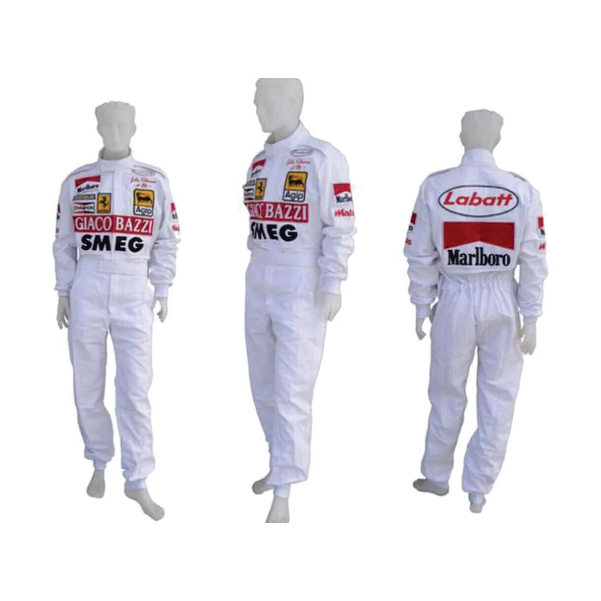Kart Racing  Embroidered  Suit-03