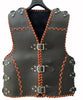 Load image into Gallery viewer, Motorcycle Bikers Gear  Leather Vest Heavy Duty Waistcoat -09