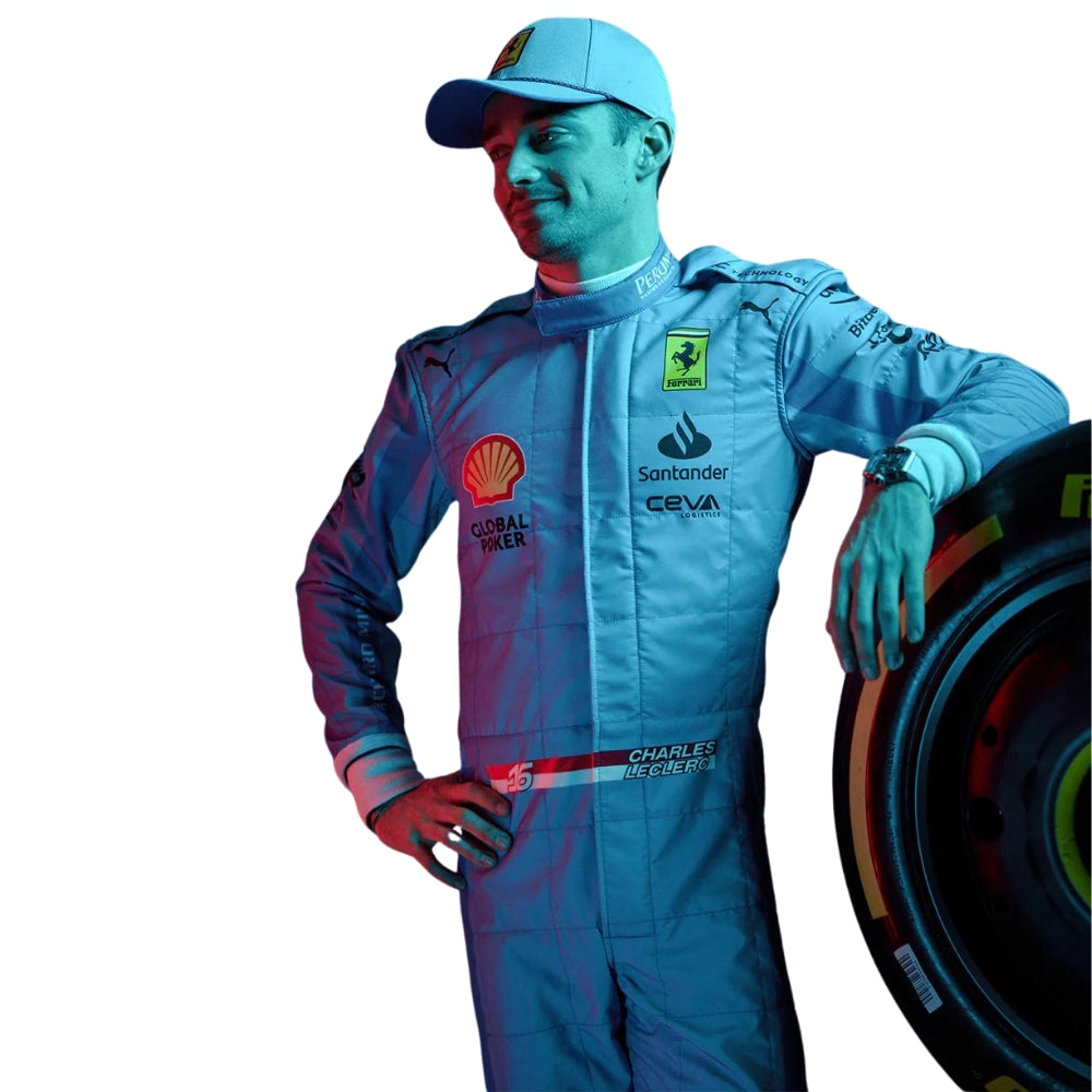 2024 Charles Leclerc Scuderia Ferrari F1 Miami Grand Prix Race Suit