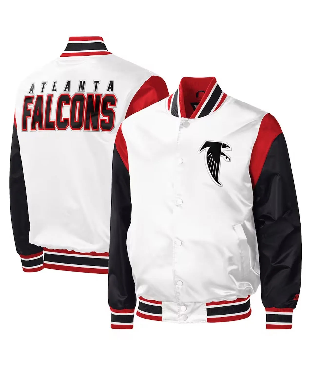 Satin Bomber Style Varsity embroidery Jacket-029