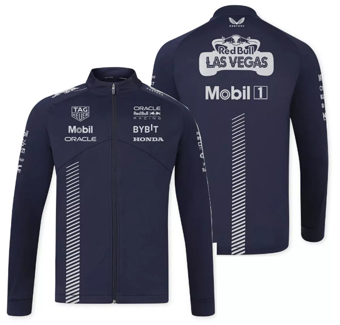2023 F1  Racing Team line Las Vegas Softshell Jacket Christmas