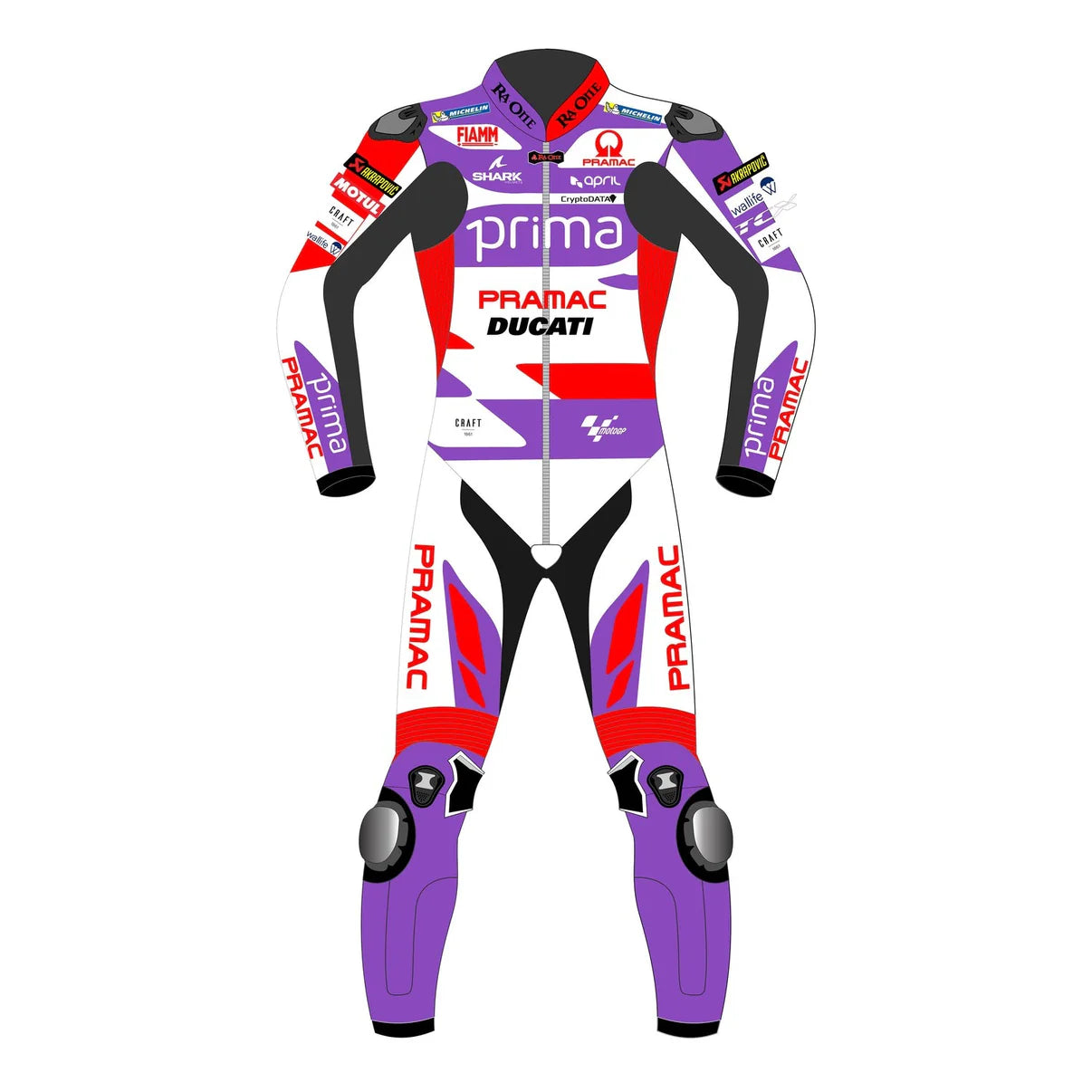 Motorbike Racing Leather Suit HJ-011