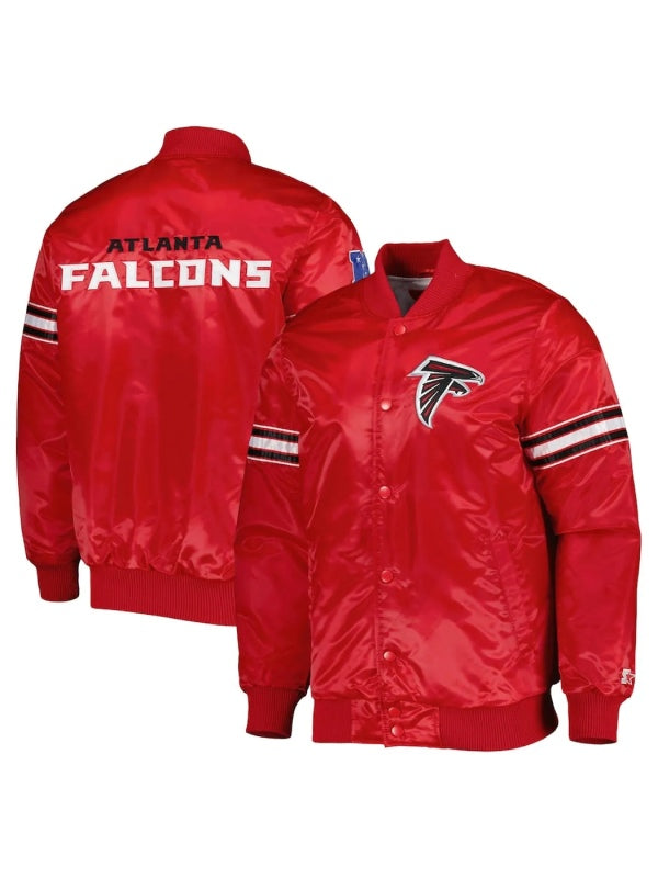 Satin Bomber Style Varsity embroidery Jacket-021