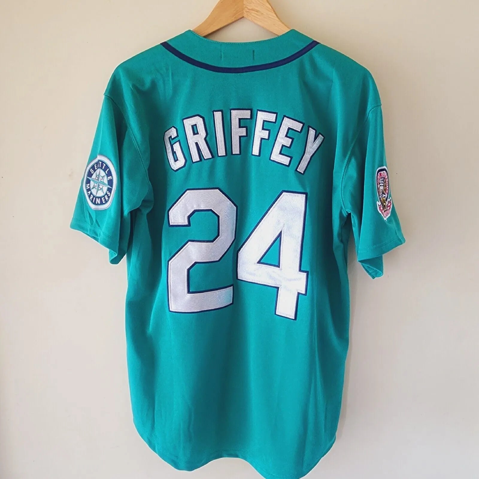 Ken Griffey Jr. 24# Seattle Baseball Jersey All Stitched