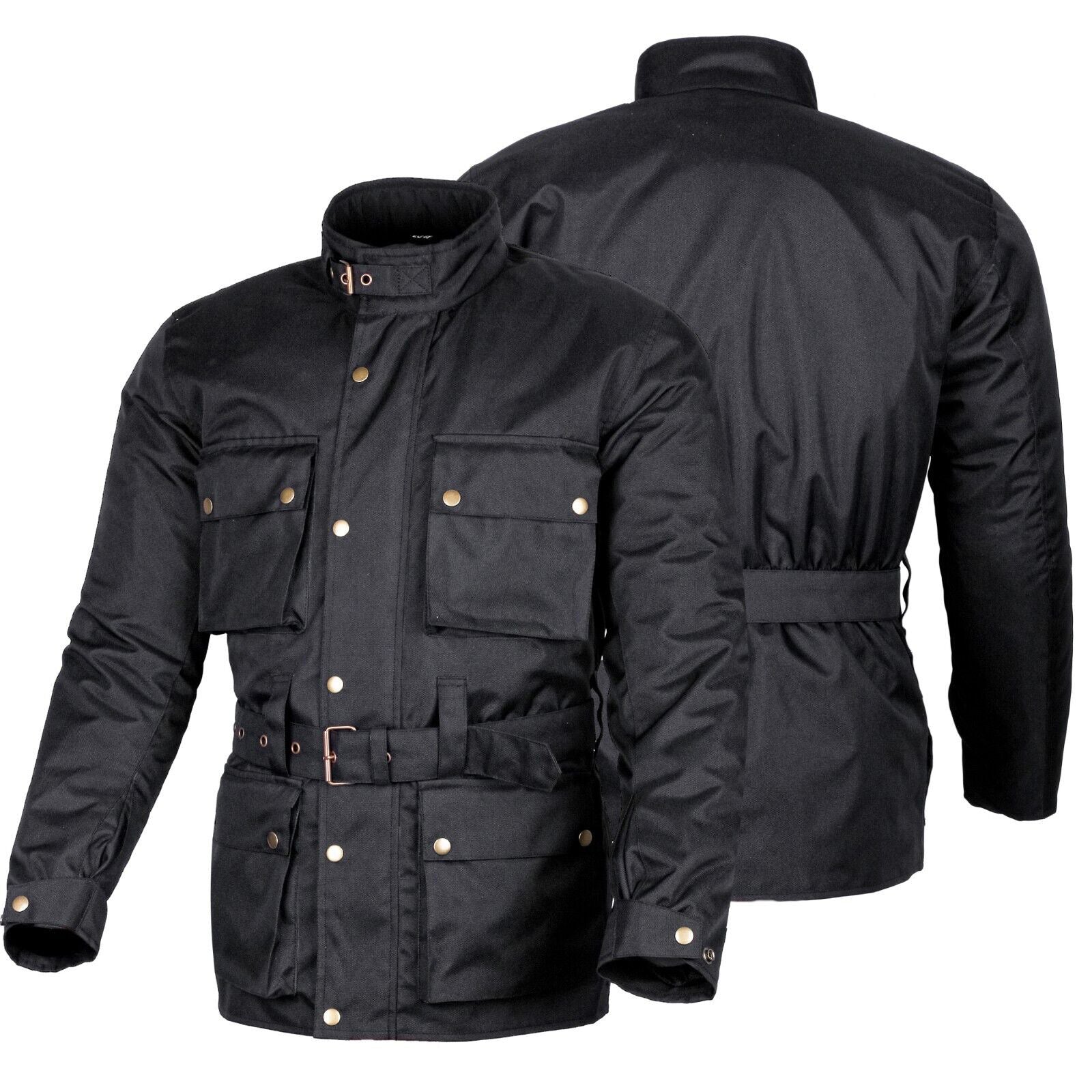 Bikers Gear Manteau long en textile Cardura pour moto Ultimate Riding CE