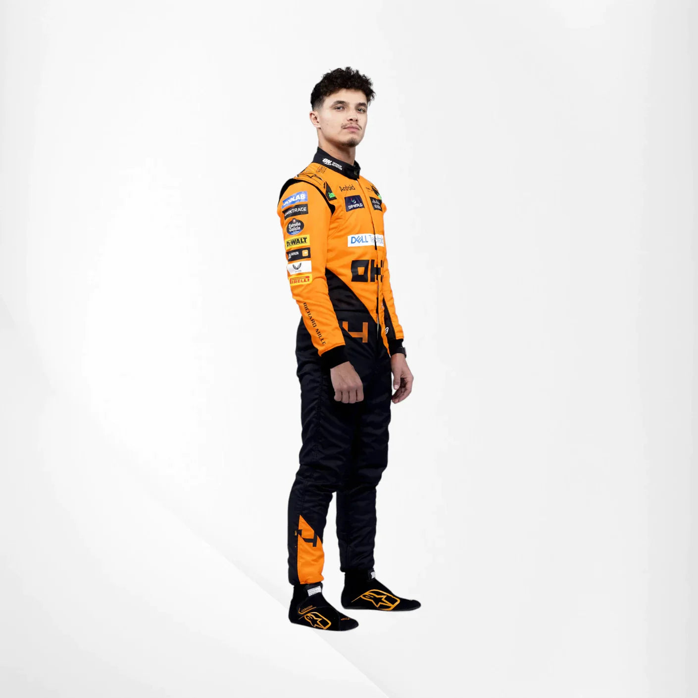 Lando Norris 2024 F1 Team New McLaren Race Suit