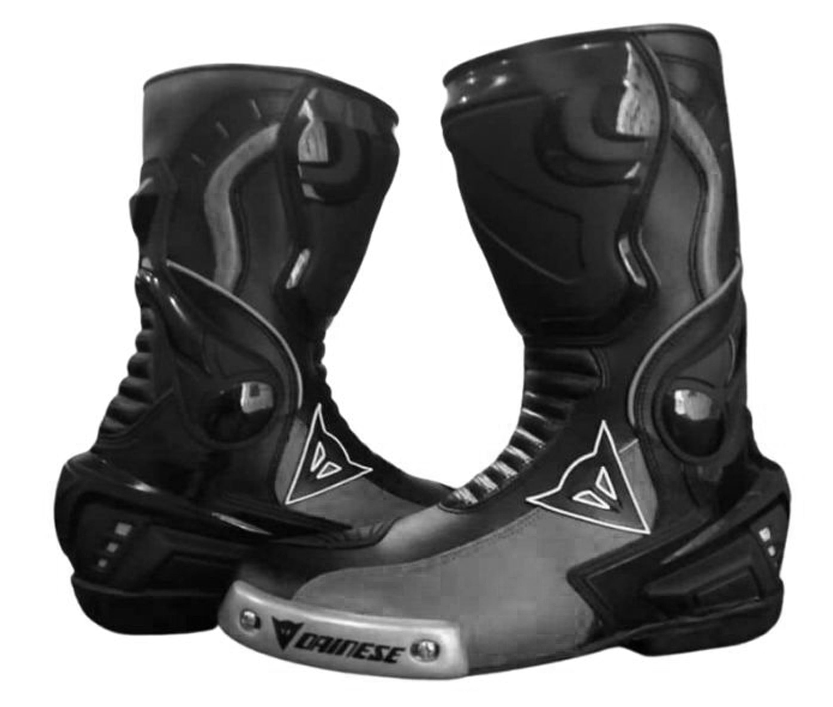 MOTORBIKE RACEING LEATHER BOOT-024