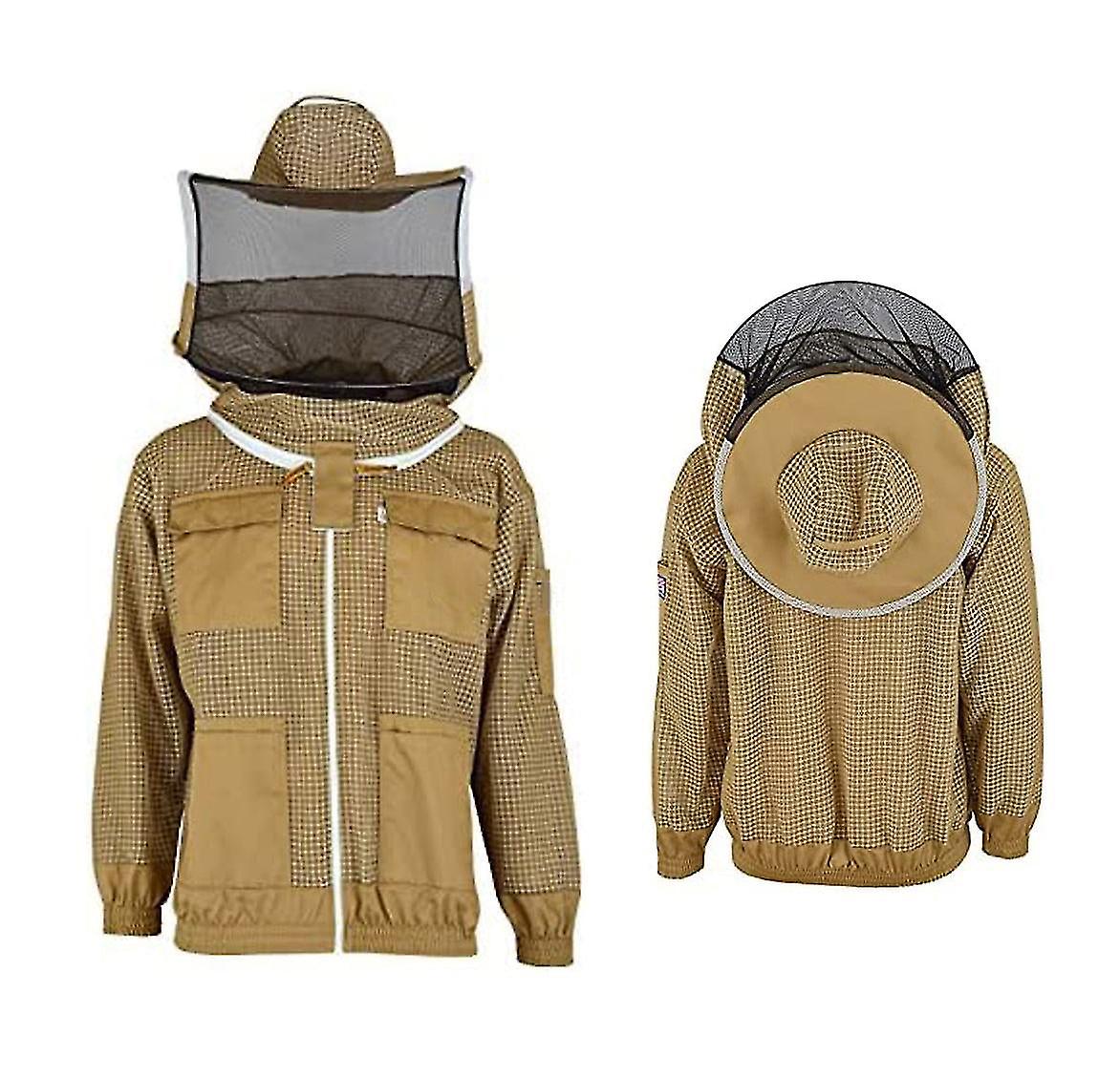 Beekeeper jacket, professional bee guard, beekeeper 3 layer beekeeping jacket ventilated VB-06