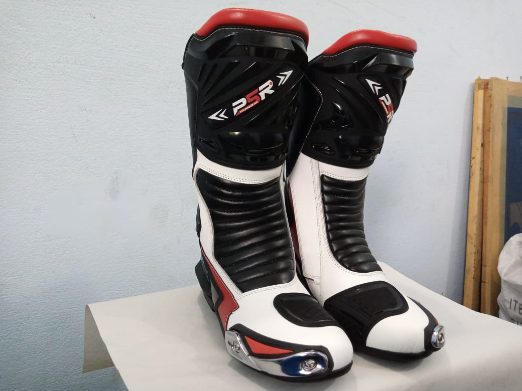 MOTORBIKE RACEING LEATHER BOOT MN-09