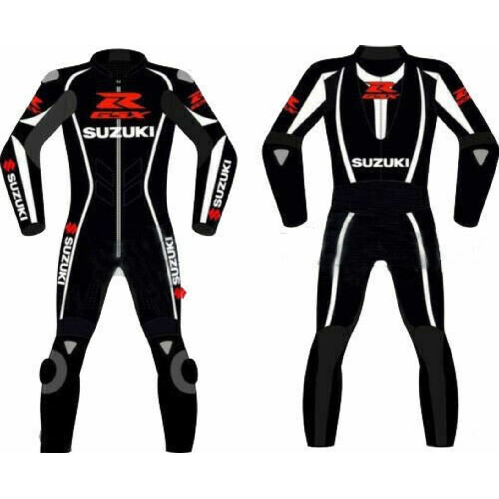 Motorbike Racing Leather Suit MN-043