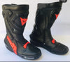 Charger l&#39;image dans la visionneuse de la galerie, Chaussures de sport de course de moto en cuir pour hommes, bottes MN-013