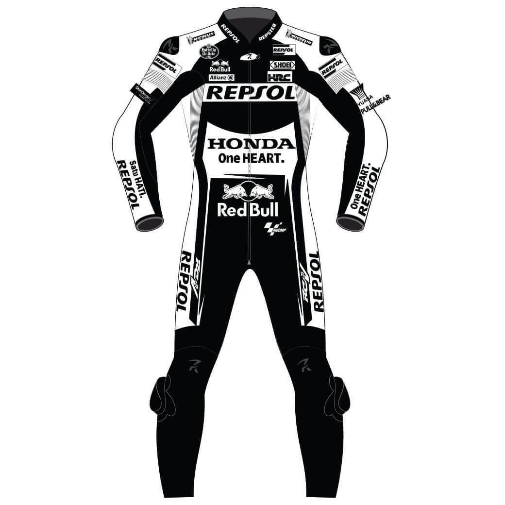 Motorbike Racing Leather Suit-012