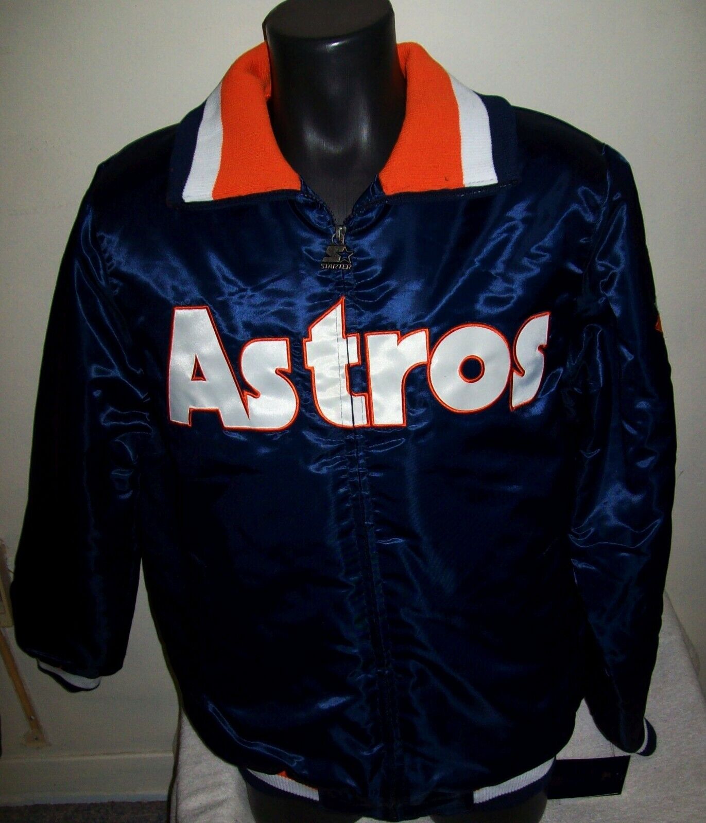 HOUSTON "ASTROS" MLB STARTER Full Zip Jacket