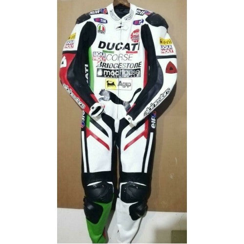 Motorbike Racing Leather Suit MS-023
