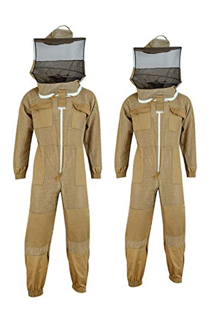 Professional Bee Suit Apiarist Beekeeper Protective Suit Apiary Beekeeping Suit with Fencing Veil