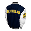 Franchise Club Mens NCAA Wool Varsity Letterman Jacket-06