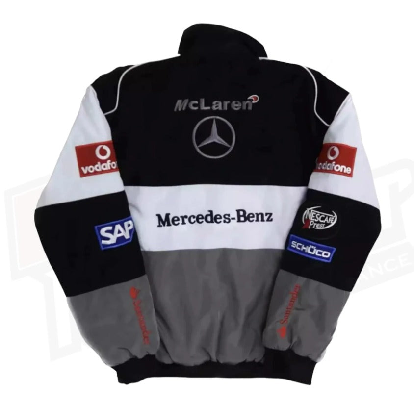 Mercedes- Benz F1  Racing Embroidered Logo Jacket