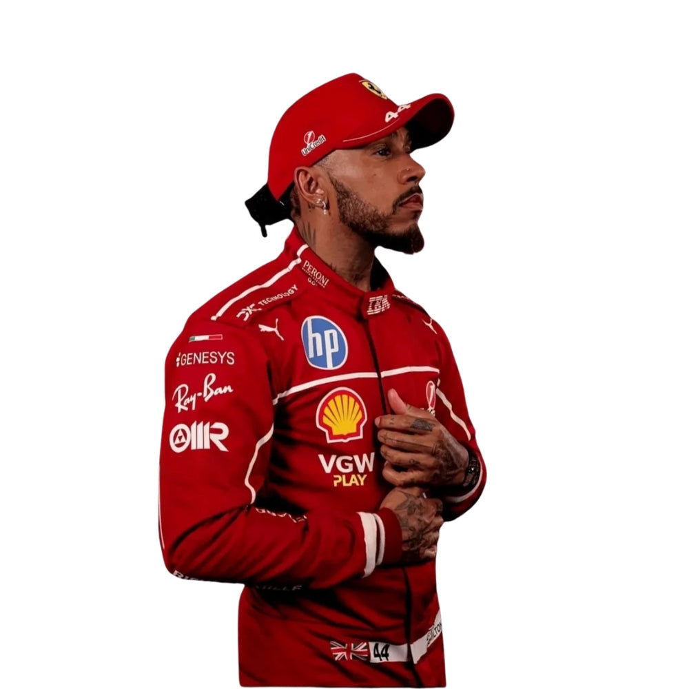 Lewis Hamilton F1 Racing Suit 2025-02