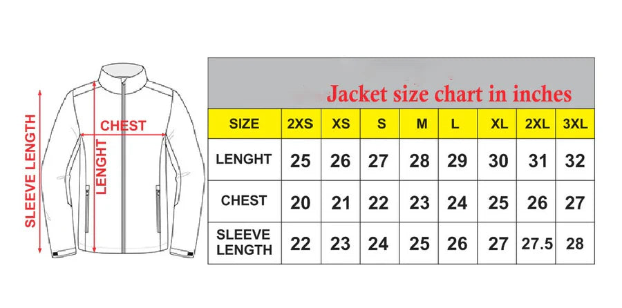 Softshell  Sublimation Men's Waterproof Jacket -07