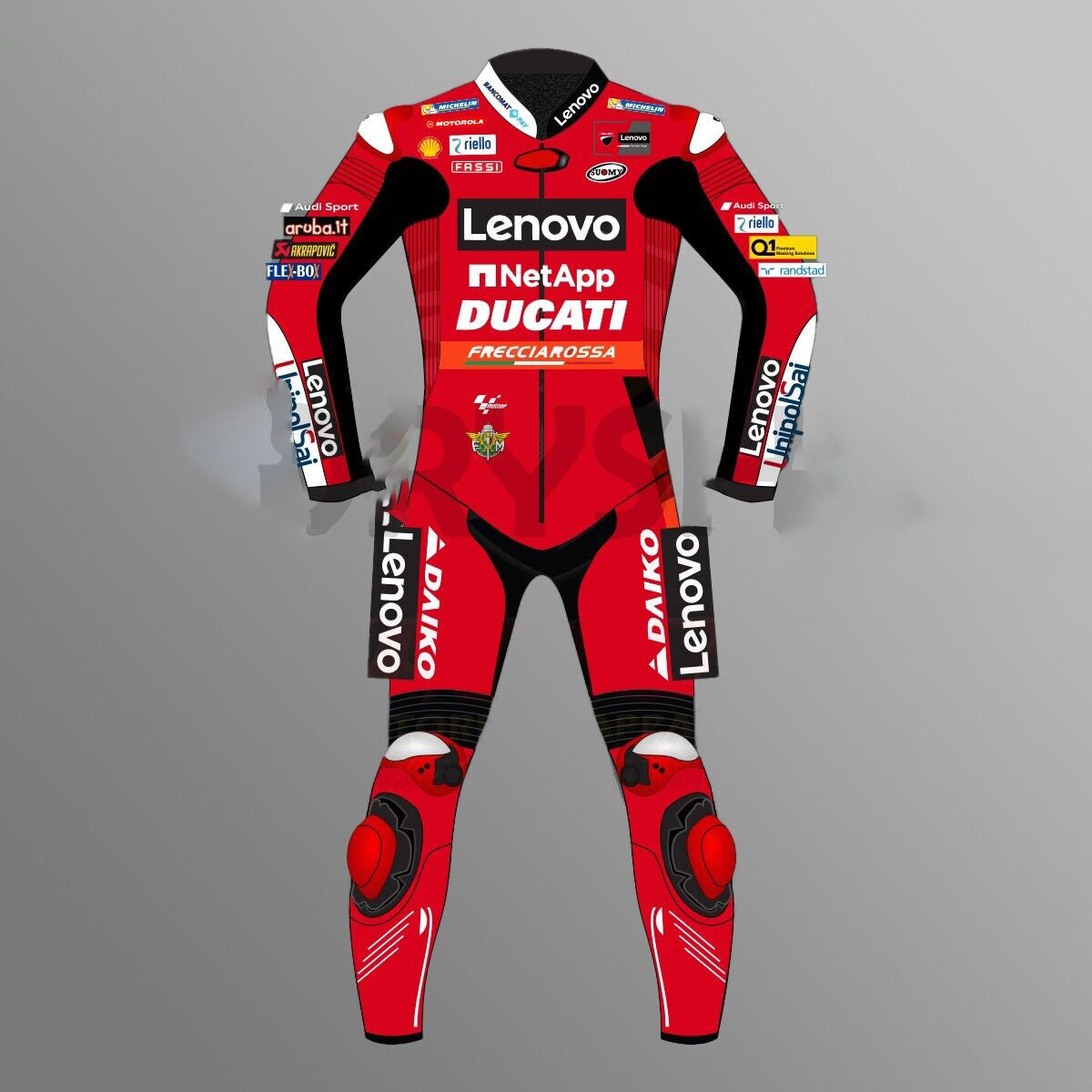 Motorbike Racing Leather Suit MN-014
