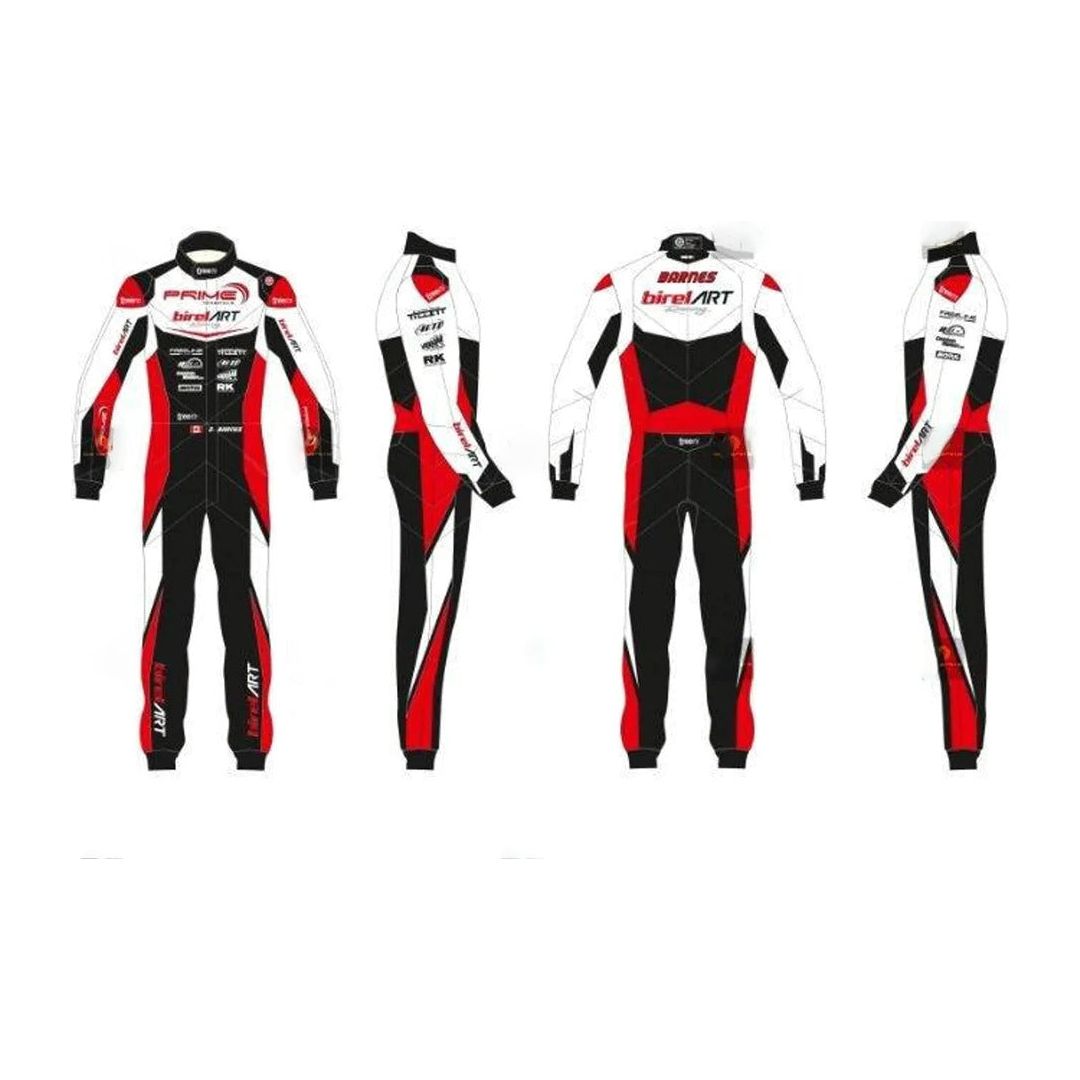 Go kart course Sublimation Vêtements de protection Équipement de course Costume N-058