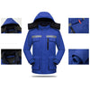 Load image into Gallery viewer, Security Work Jacket Reflective Jacket Road Work HIGH VISIBILITY Red Dark blue