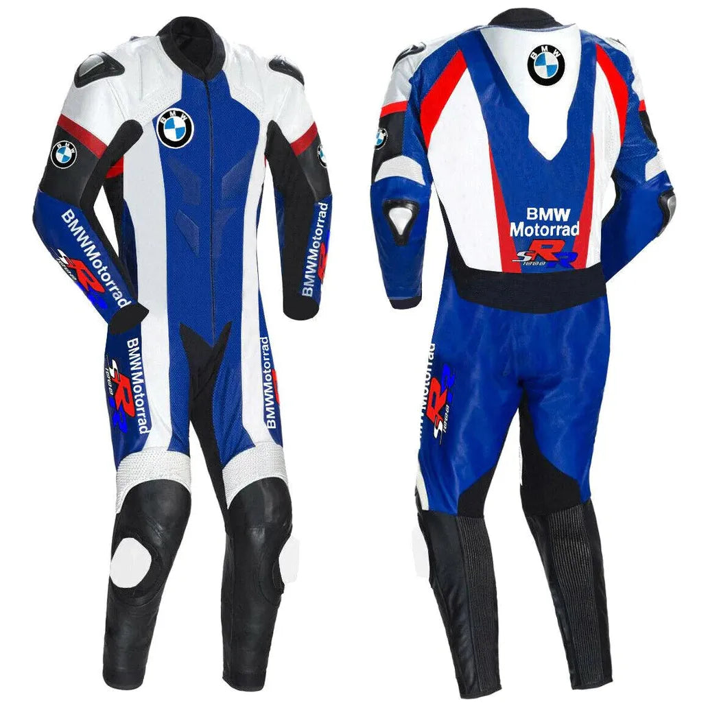 Motorbike Racing Leather Suit-026