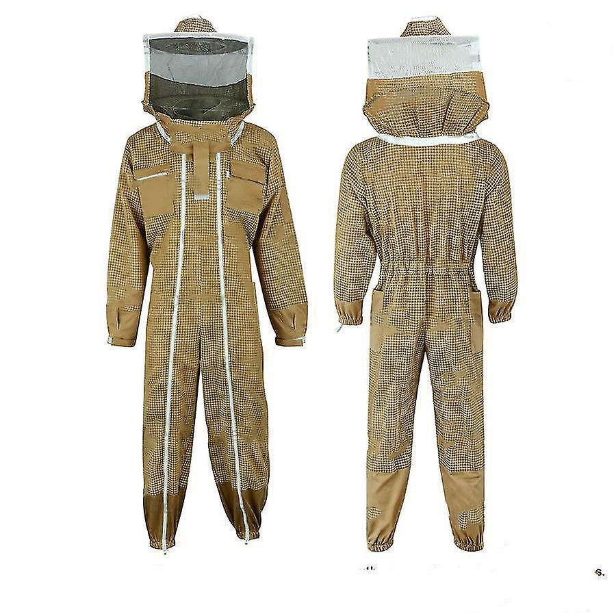 Bee Suit Apiarist Beekeeper Protective Suit Apiary Beekeeping Suit with Fencing Veil df-02