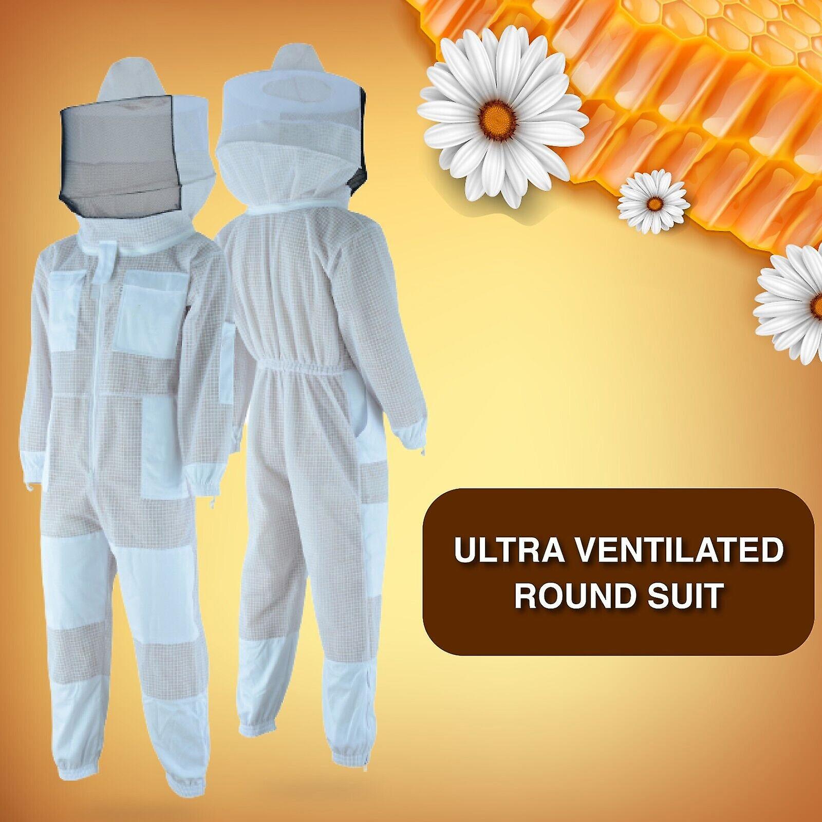 Bee Suit Apiarist Beekeeper Protective Suit Apiary Beekeeping Suit with Fencing Veil df-03