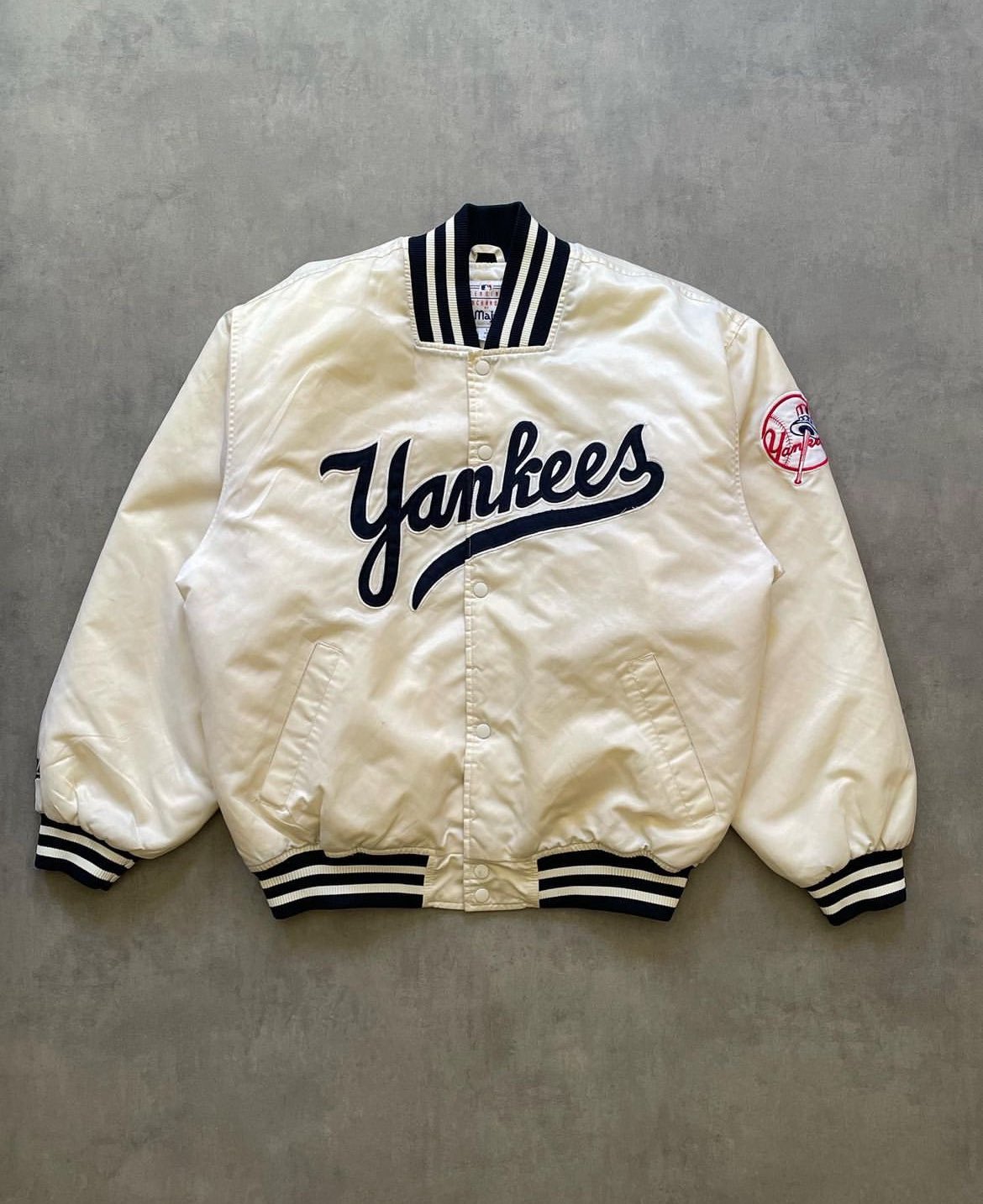 Yankees Satin Jacket-02
