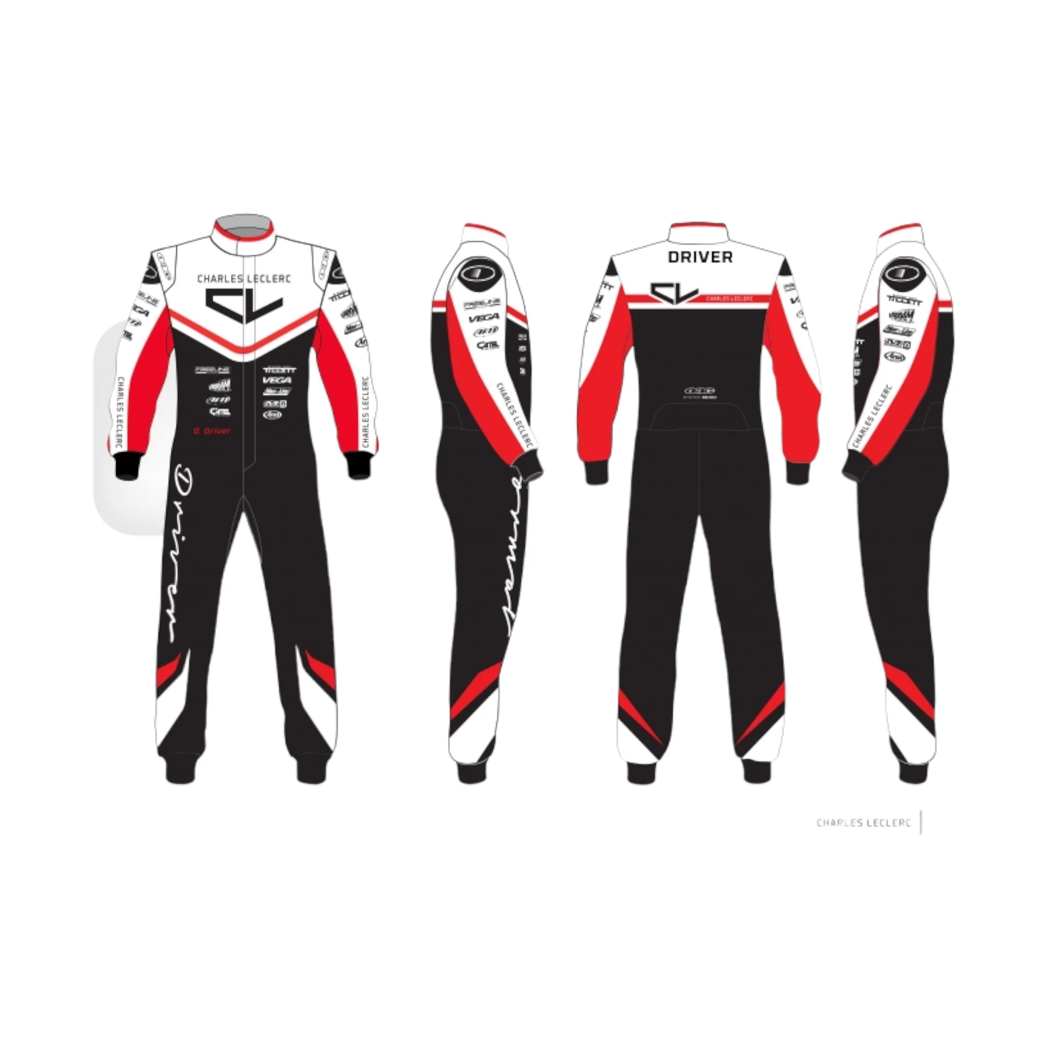 Kart Racing Sublimation Suit-370