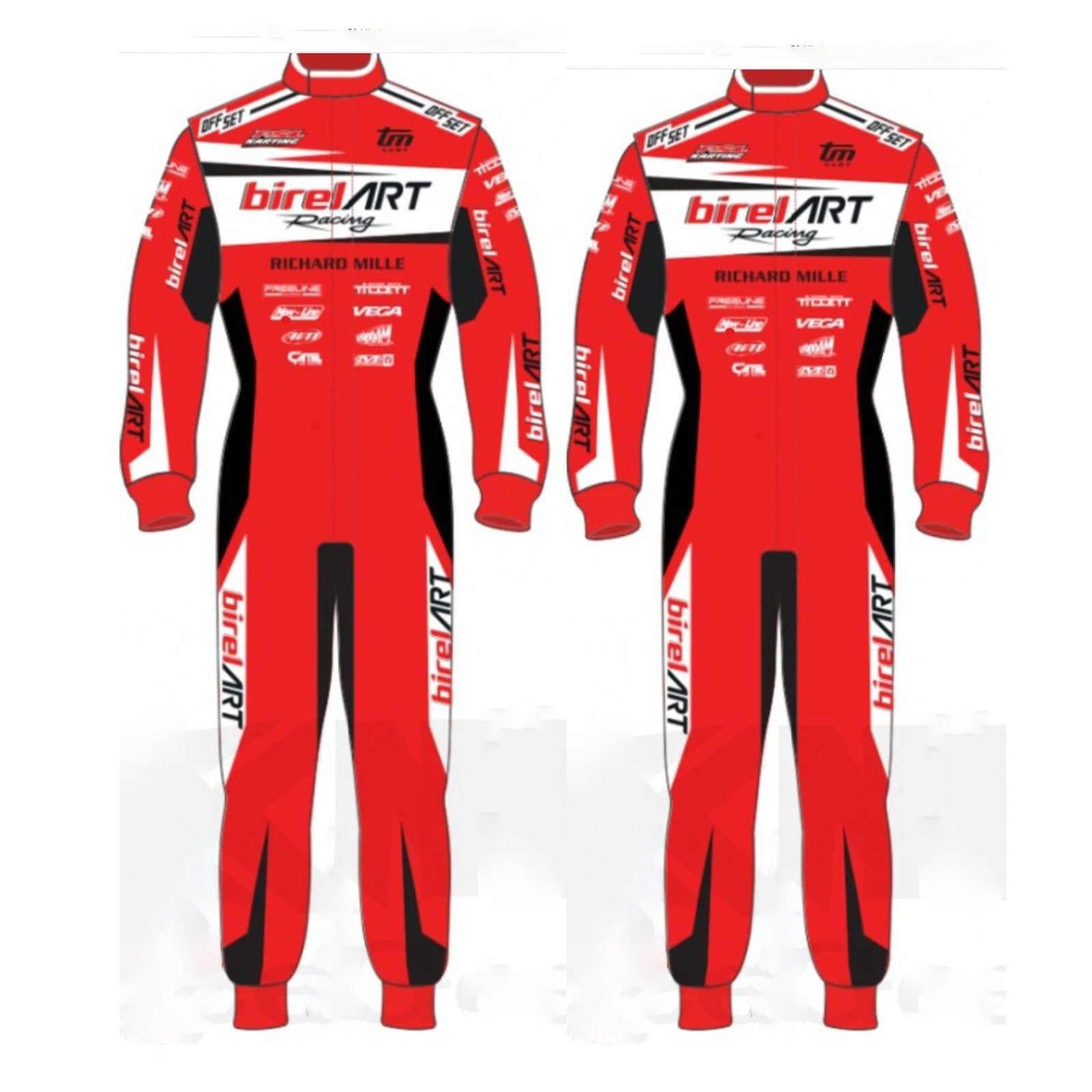 Kart racing Sublimation Vêtements de protection Équipement de course Costume N-0223