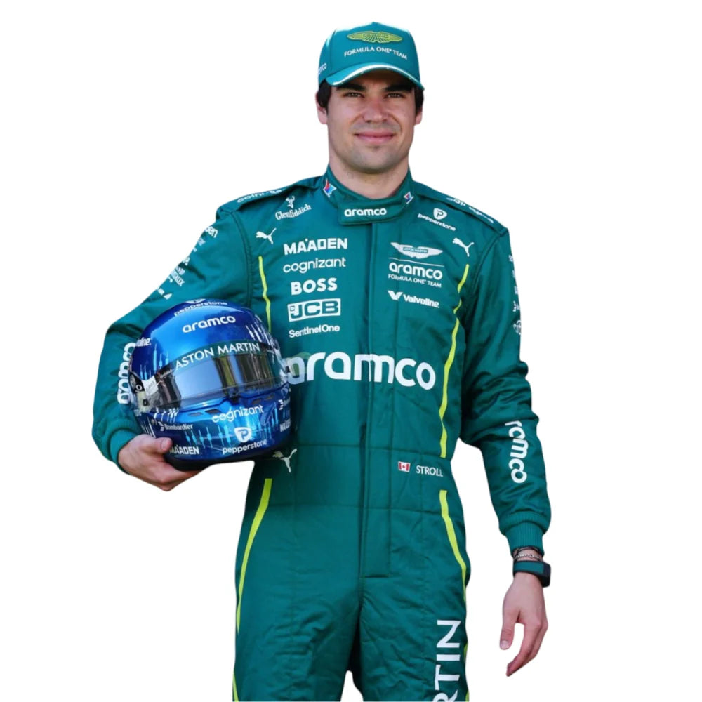 Lance Stroll Aston Martin F1 Racing Suit 2025