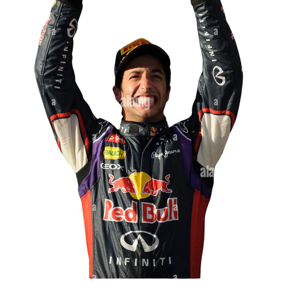 F1 Racing Costume Daniel Ricciardo Red Bull 2014