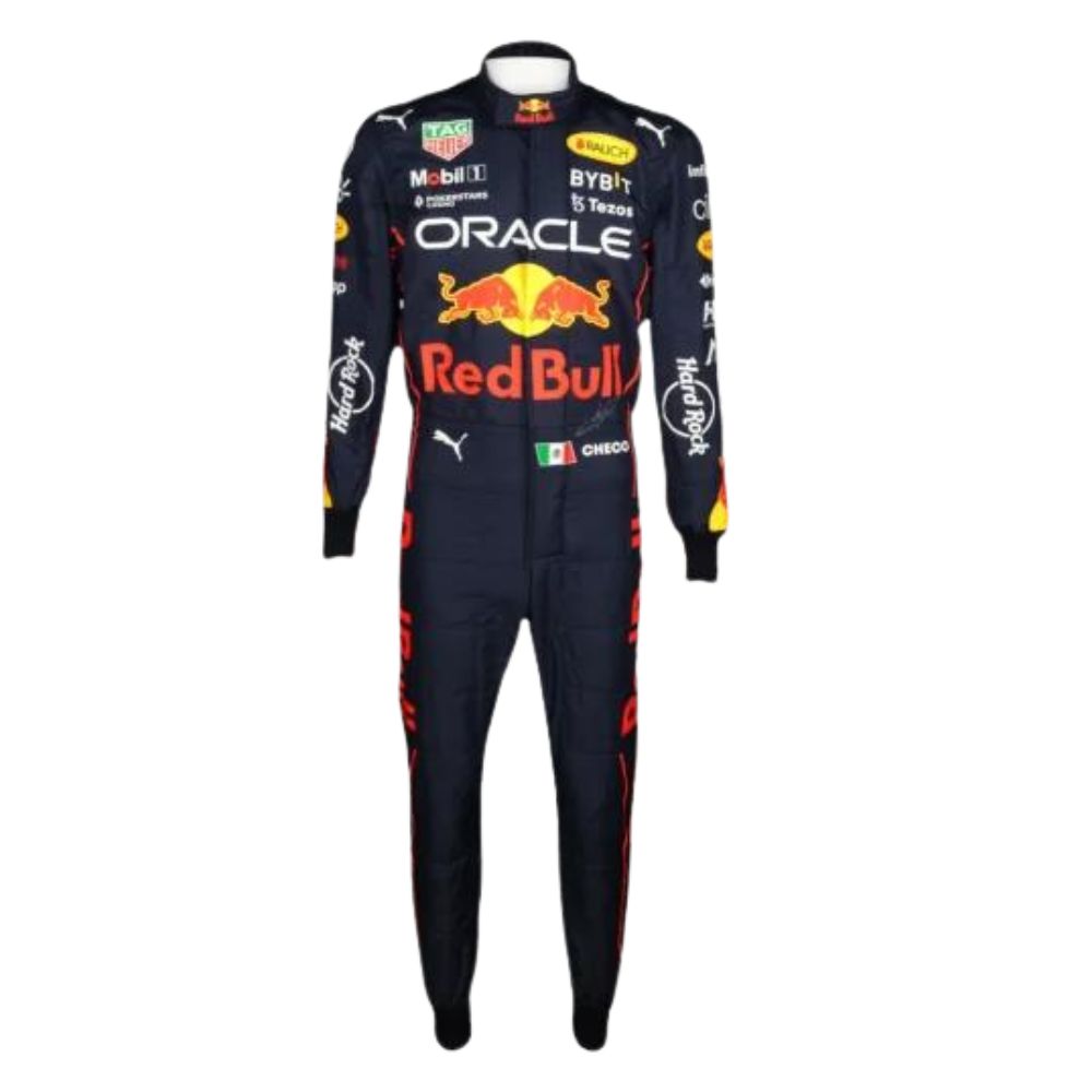 F1 Costume Replica Sergio Perez Red Bull 2022