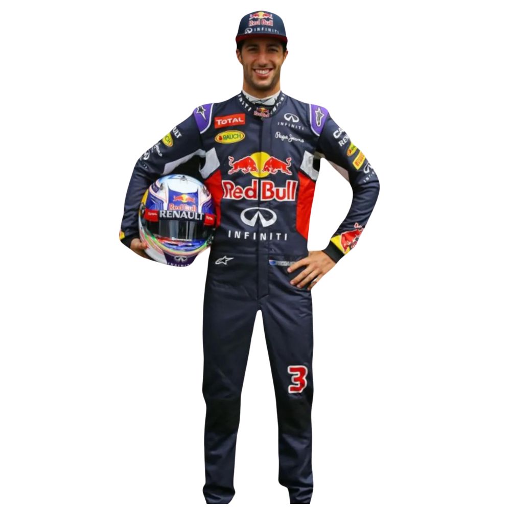 Costume Replica F1 Racing Daniel Ricciardo 2015